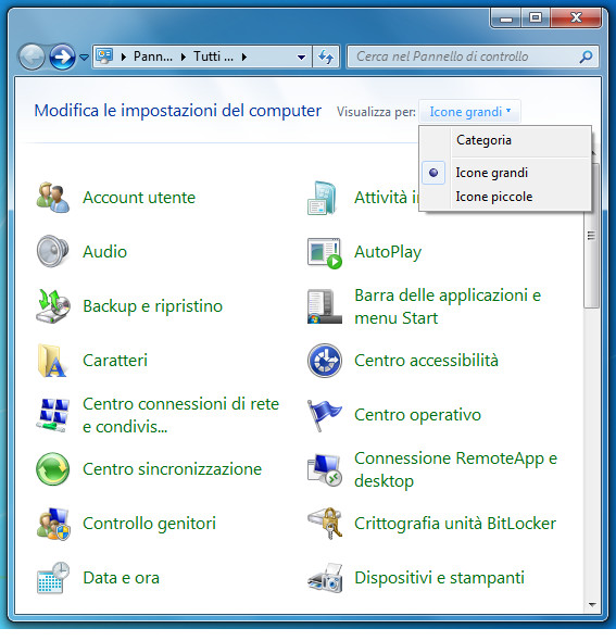 PANNELLO DI CONTROLLO ICLOUD PER WINDOWS XP SCARICARE